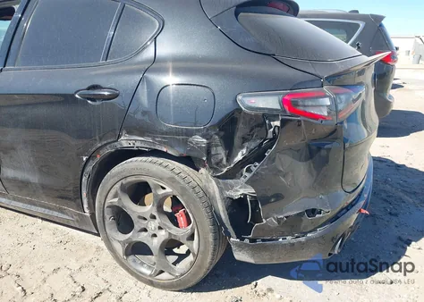 2022 Alfa Romeo Stelvio Veloce Ti Awd from USA, damaged, VIN ZASPAKBN2N7D32009